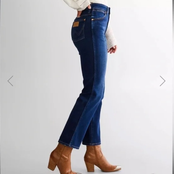 Wrangler Wild West 603 High Rise Straight Jeans 24 X 28 - Picture 2 of 16